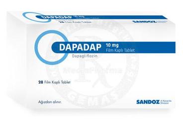 DAPADAP 10 MG таблетки покрытые оболочкой (28 таблетки)