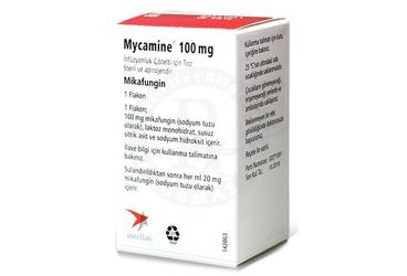 MYCAMINE 100 MG раствор для инфузий ICIN KONSANTRE порошок (1 флакон)