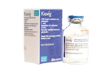 KIOVIG 2,5 GR/25 ML внутривенная инфузия/SC KULLANIM ICIN COZELTI ICEREN флакон