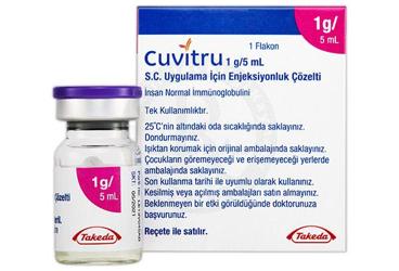 CUVITRU 1 G/5 ML S.C. UYGULAMA ICIN раствор для инъекций