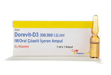 DOREVIT-D3 300.000 IU/ML IM COZELTI ICEREN ампулы (1 ADET)