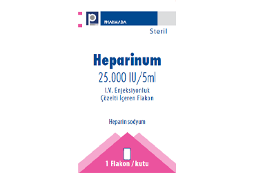 HEPARINUM 25000 IU/5 ML I.V. раствор для инъекций ICEREN 1 флакон
