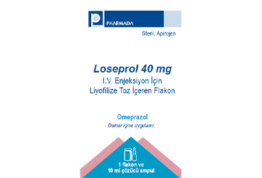 LOSEPROL 40 MG IV ENJEKSIYON ICIN лиофилизированный порошок ICEREN флакон