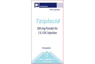 TEIPLACID 200 MG I.V./I.M раствор для инъекций HAZIRLAMAK ICIN лиофилизированный порошок VE COZUCU