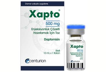 XAPTO 500 MG раствор для инъекций HAZIRLAMAK ICIN порошок (1 флакон)