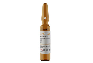 KEMOTRON 4 MG/2 ML I.M./I.V. ENJEKSIYONLUK/раствор для инфузий