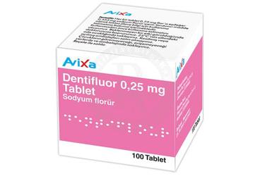 DENTIFLOUR 0,25 MG 100 таблетки