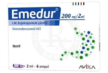 EMEDUR 200 MG / 2 ML IM раствор для инъекций (6 ADET)