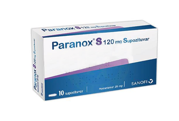 PARANOX S 120 MG 10 SUPPOZITUAR