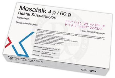 MESAFALK 4 G/60 G REKTAL суспензия (7 ADET)