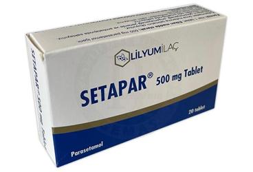 SETAPAR 500 MG таблетки (20 таблетки)