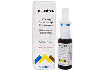 BECRITEN 100 MCG назальный спрей, суспензия (200 DOZ)