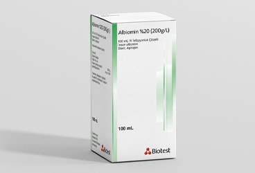 ALBIOMIN %20 100 ML IV раствор для инфузий (1 флакон)