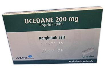 UCEDANE 200 MG DAGILABILIR таблетки ( 12 таблетки)
