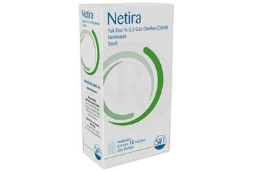 NETIRA TEK DOZ %0,3 глазные капли, COZELTI (0,3 ML x 15 ADET)