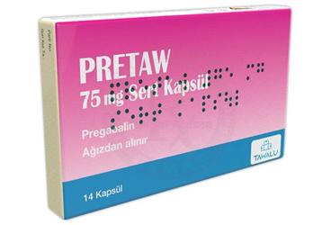 PRETAW 75 MG твёрдые капсулы (14 капсулы)
