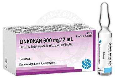 LINKOKAN 600 MG/2 ML I.M./I.V. ENJEKSIYONLUK/раствор для инфузий