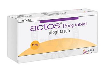 ACTOS 15 MG 28 таблетки