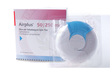AIRPlus 50/250 MCG DISCAIR порошок для ингаляций 60 DOZ