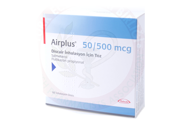 AIRPlus 50/500 MCG DISCAIR порошок для ингаляций 60 DOZ