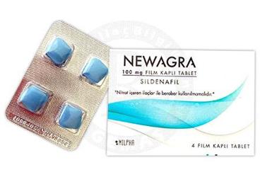 NEWAGRA 100 MG таблетки покрытые оболочкой (4 таблетки)