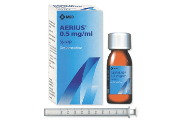 AERIUS 0,5 MG/ML 150 ML сироп