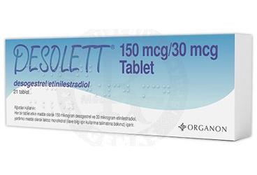 DESOLETT 150 MCG/30 MCG таблетки