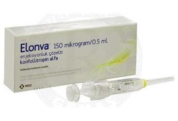 ELONVA 150 MCG/0,5 ML раствор для инъекций ( 1 ENJEKTÖR)