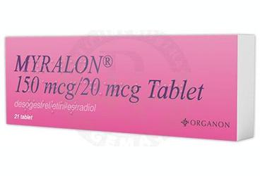 MYRALON 150 MCG/20 MCG таблетки