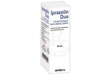 IPRAZOLIN DUO 0,5 MG + 0,6 MG/ML назальный спрей, COZELTI