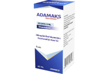 ADAMAKS 200 MG/5ML суспензия для приёма внутрь HAZIRLAMAK ICIN порошок,30ML