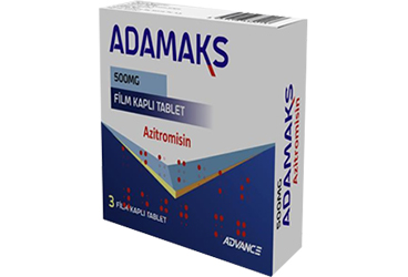 ADAMAKS 500 MG таблетки покрытые оболочкой (3 таблетки)