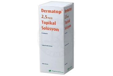 DERMATOP 2,5 MG/G TOPIKAL COZELTI (20 ML)