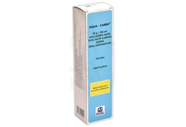 AQUA-CARBO 50 G/240 ML готовый к применению SULU AKTIF KARBON ICEREN суспензия