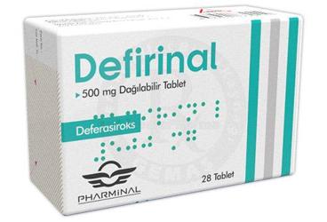DEFIRINAL 500 MG DAGILABILIR таблетки (28 таблетки)