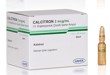 CALCITRON 2MCG/ML IV ENJ. COZELTI ICEREN ампулы(25)