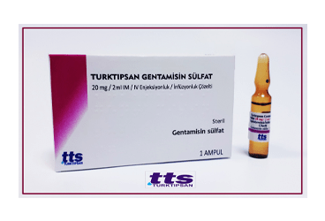 TURKTIPSAN GENTAMISIN SULFAT 20 MG/ 2 ML IM/ IV ENJEKSIYONLUK / раствор для инфузий (1 ампулы)