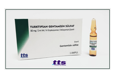 TURKTIPSAN GENTAMISIN SULFAT 80 MG/ 2 ML IM/ IV ENJEKSIYONLUK / раствор для инфузий (1 ампулы)
