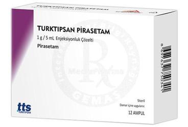 TURKTIPSAN PIRASETAM 1 G / 5 ML раствор для инъекций (12 ампулы)