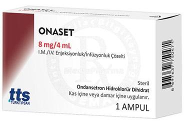 ONASET 8 MG/4 ML I.M./I.V.ENJEKSIYONLUK/раствор для инфузий (1 ампулы)