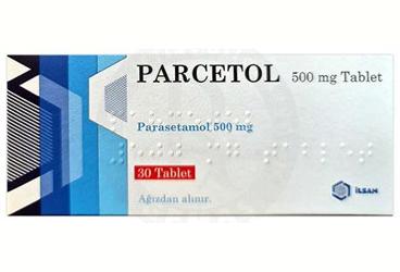 PARCETOL 500 MG таблетки (30 таблетки)