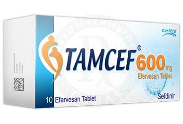 TAMCEF 600MG шипучие таблетки