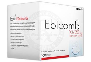 EBICOMB 10 MG / 20 MG 100 шипучие таблетки