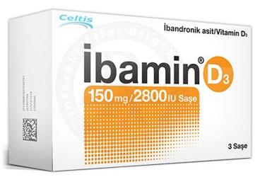 IBAMIN D3 150 MG/2800 IU 3 SAŞE