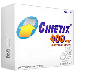 CINETIX 400 MG 30 шипучие таблетки