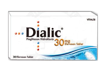 DIALIC 30 MG 30 шипучие таблетки