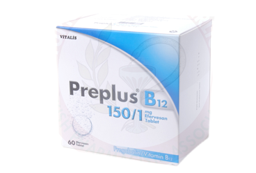 PREPlus B12 150/1 MG 60 шипучие таблетки