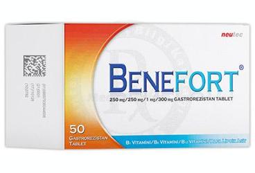 BENEForte 250 MG/250 MG/1 MG/300 MG GASTROREZISTAN таблетки (50 таблетки)