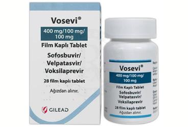 VOSEVI 400 MG-100 MG-100 MG таблетки покрытые оболочкой (28 таблетки)