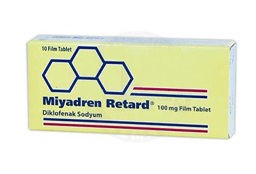 MIYADREN RETARD 100 MG 10 таблетки — фото упаковки